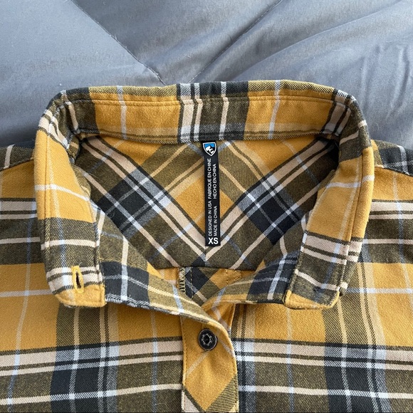 Kuhl Women’s Never Worn Plaid Flannel Long Sleeve - Picture 5 of 16